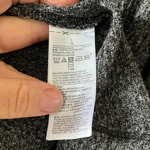 Old Navy Sz L Stretch Marled Pullover Flare Swing‎ Midi Dress Long Flare Sleeve thumbnail 8