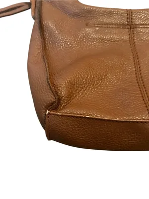 The Sak 100% Leather Crossbody Bag Cognac Brown Studded Boho Rustic Casual thumbnail 7