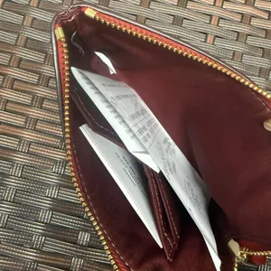 coach Corner Zip Wristlet In Signature Canvas caq75 thumbnail 4