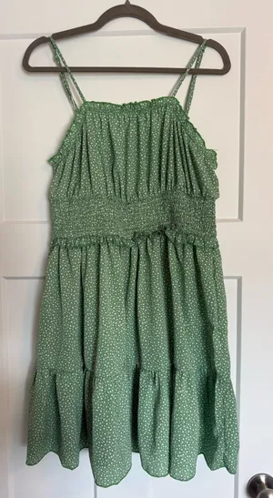 SheIn Green sundress thumbnail 1