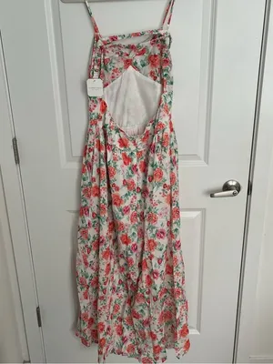 NEW Altar’d State Floral Maxi Dress Size XL NWT thumbnail 5
