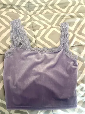 Forever 21 Purple Tank Top thumbnail 1
