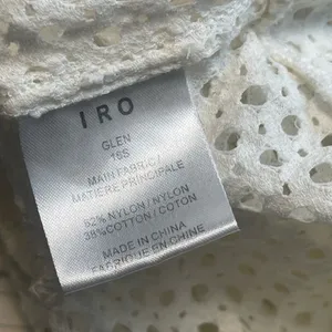 IRO Glen Broderie Anglaise Peplum Top thumbnail 9