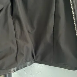 SheIn Sleek Black Vegan Leather Jacket thumbnail 4