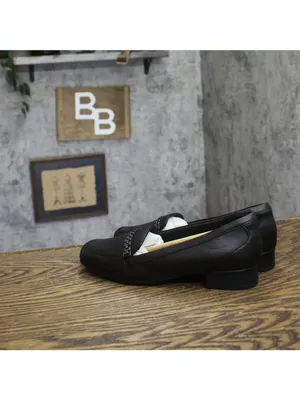 NWT Clarks Juliet Mia Leather Loafer Flat 26186950 Black 5.5M thumbnail 9