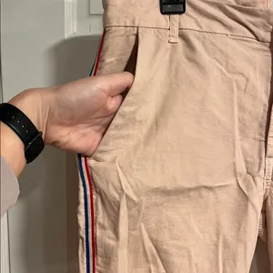Sundry Made in USA Side Striped Trousers in Soft Pink Size 29 thumbnail 4