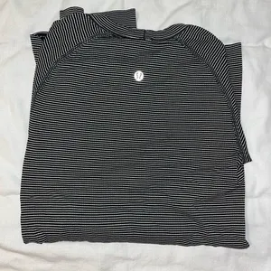 Lululemon Rugby Stripe Heathered Run Swiftly Long Sleeve Crew Neck Top Size 6 thumbnail 3