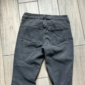 Old Navy Dark Gray Bootcut Jeans thumbnail 5