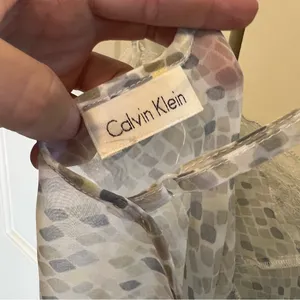 Calvin Klein Sheer Long Slip Dress thumbnail 6