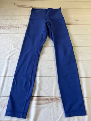 lululemon athletica Royal Blue High-Waist Leggings thumbnail 2