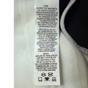 Nike Dri-FIT High Support Sports Bra Purple Grey Racerback Size L B/C 445687-524 thumbnail 3