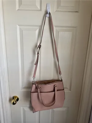 Anne Klein Pink Crossbody Purse thumbnail 2