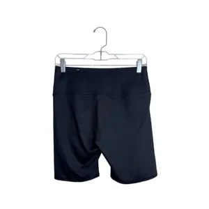 Maurices High Rise Luxe Biker Shorts Solid Black 7” Athleisure thumbnail 6