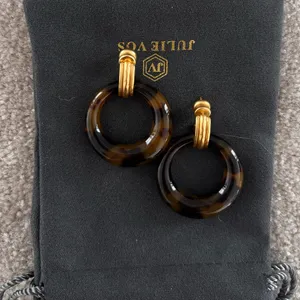 NWOT Julie Vos Doorknocker Earring thumbnail 3