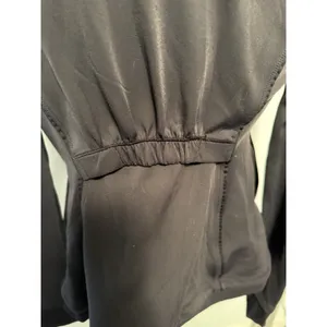 Lululemon Stopover Jacket Full‎ Zip Hooded Vented Black Womens Size 4 thumbnail 6