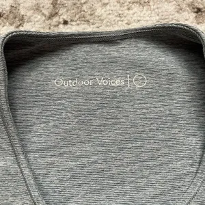 Outdoor Voices blue Sports Bra thumbnail 2