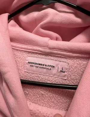 Abercrombie Pink Hoodie thumbnail 3