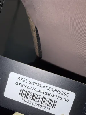 SXA Sleek Taupe High Neck Swimsuit thumbnail 8