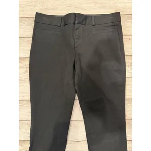 Banana Republic Sloan Dress Pants Womens Black Mid Rise Zip Fly Size 2 thumbnail 2