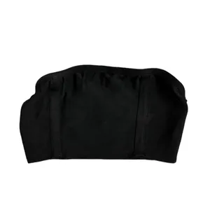 HOUSE OF CB Kiyoko Black Strapless Bandeau Bandage Crop Top Cami thumbnail 6