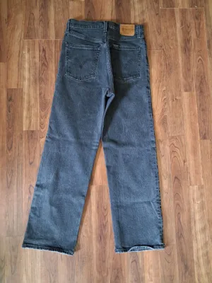 Levi's Womens Ribcage Straight-Leg Black Button Fly Jeans 27 thumbnail 3