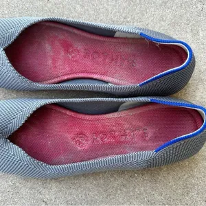 Rothy’s The Flat Pebble Gray Knit Round Toe Ballet Flat thumbnail 8