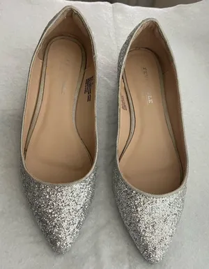 Fever Sole Women’s Shoes Silver Size 7 thumbnail 1