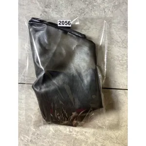 Agolde Corrine Tee Leather Draped Shell Top Black Detox A7440-1287 Women S NEW thumbnail 8