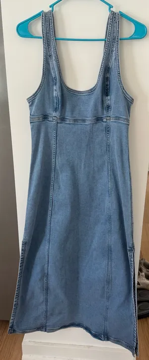 American Eagle Denim Dress thumbnail 1