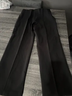 Banana Republic Black Boot-Cut Dress Pants thumbnail 4