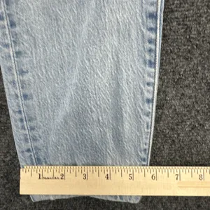 Levi’s Premium Wedgie Straight Ankle Jeans Women’s 26 Light Wash 26 Inseam thumbnail 8