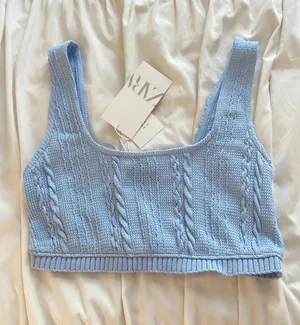 ZARA Knit Crop Tank thumbnail 1