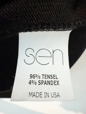 Sen Odair Tank Top Size Medium Black Square Neck Stretch‎ Downtown Girl Capsule thumbnail 7