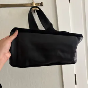 Apatchy London the Henry black leather and suede hobo bag thumbnail 4