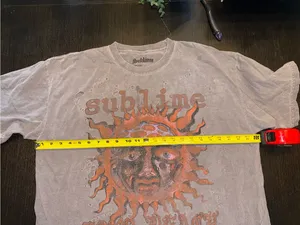 Sublime Long Beach Distressed Graphic Tee Y2K Vintage Grunge Unisex Streetwear thumbnail 6