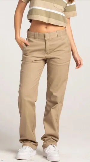 Dickies Flex Slim Straight Cargo Workwear Khaki Pants Size 31 x 32 thumbnail 1