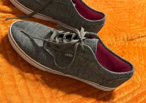 Vans Women’s Shoes 8 charcoal grey thumbnail 1