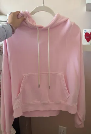 Aerie Pink Hoodie Light Lightweight thumbnail 1