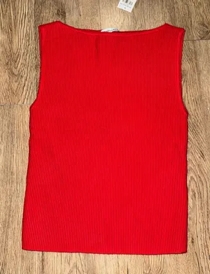 Knit Tank Abercrombie Top Ribbed thumbnail 1