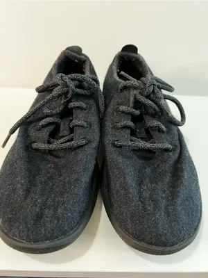 Allbirds Women’s WR Wool Runner Raven Dark Gray Merino Wool Shoes thumbnail 4