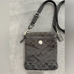 Coach Black Signature Crossbody Bag thumbnail 2