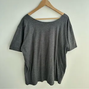 Gray Rams off-the-shoulder tee thumbnail 4