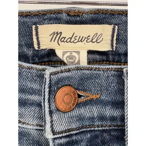 Madewell Mid-Rise Kick Out Jeans Womens 28 Blue Crop Flare Bootcut Denim thumbnail 6