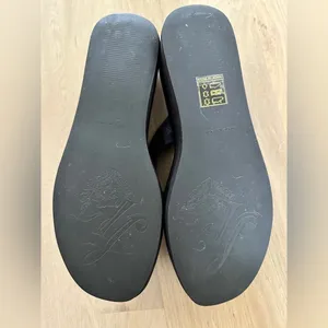 Free People Haven thong flip flop flatform platform YTK 90s 2000s black 39 thumbnail 5