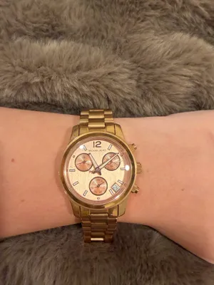 Michael Kors watch rose gold thumbnail 2
