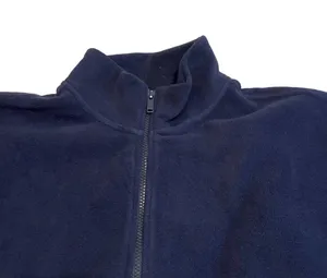 Fabletics Navy Blue Fleece Mock Neck Crop Zip Up Sweatshirt XXL thumbnail 4