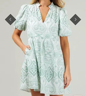 Eyelet Dress  thumbnail 1