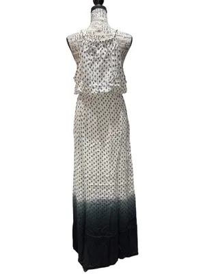 Fraiche by J Nana White Strapless Maxi Dress – Size Large | NWOT in Original Poly Bag thumbnail 3
