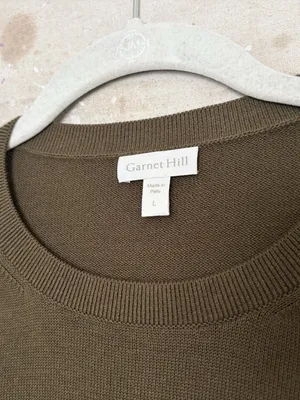 Garnet Hill Lorelei Pima-Cotton Sweater thumbnail 4