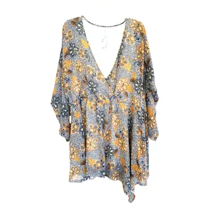 Free People Teegan Mini Dress boho size Small thumbnail 4